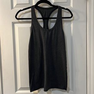 Lululemon workout shirt dark gray